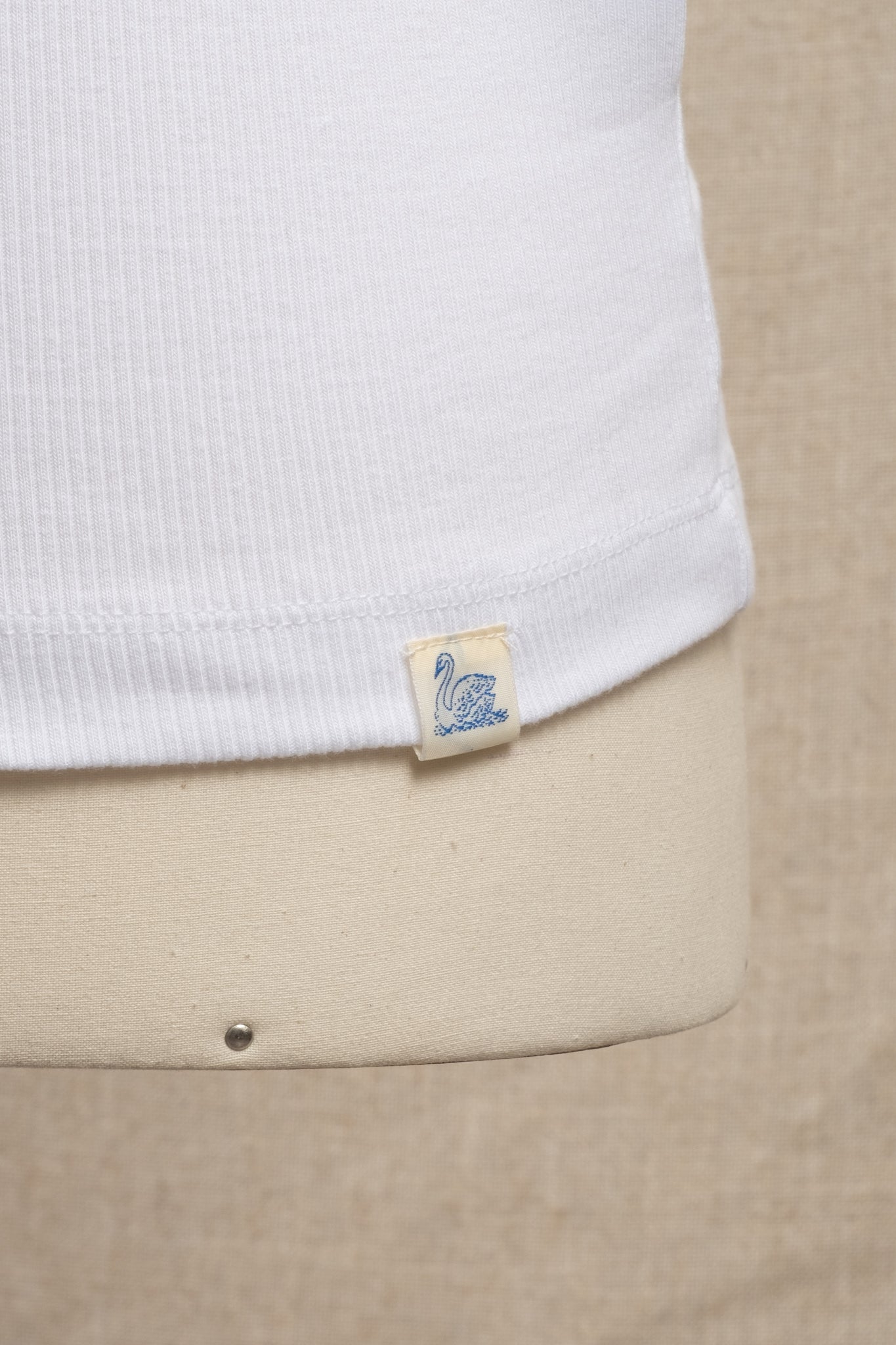 Good Basics 7.2oz Ribbed Tanktop - White