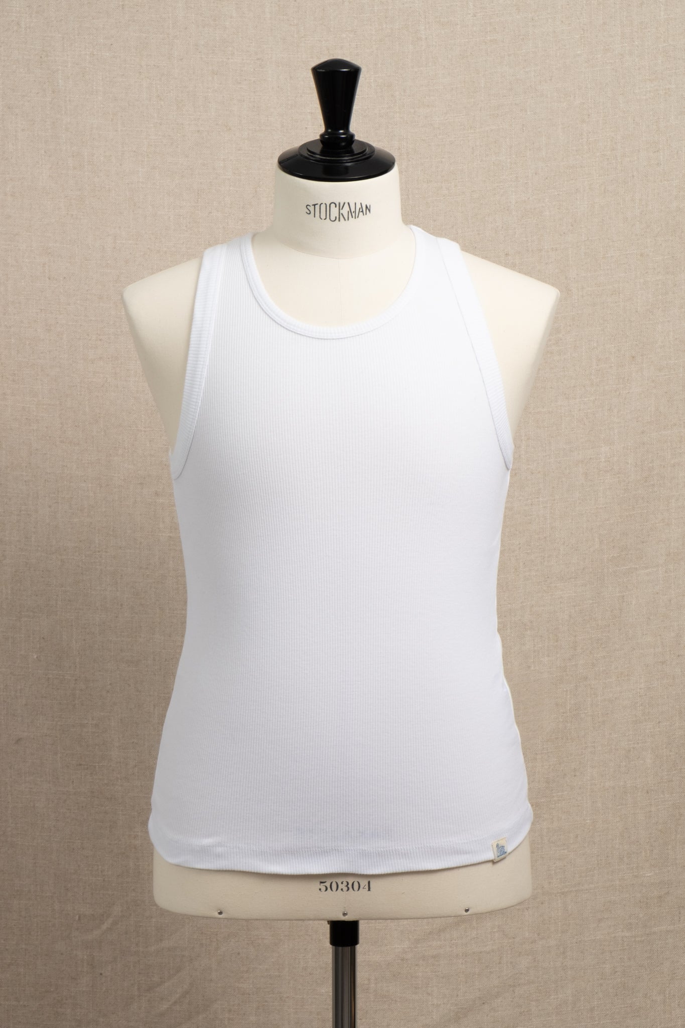 Good Basics 7.2oz Ribbed Tanktop - White