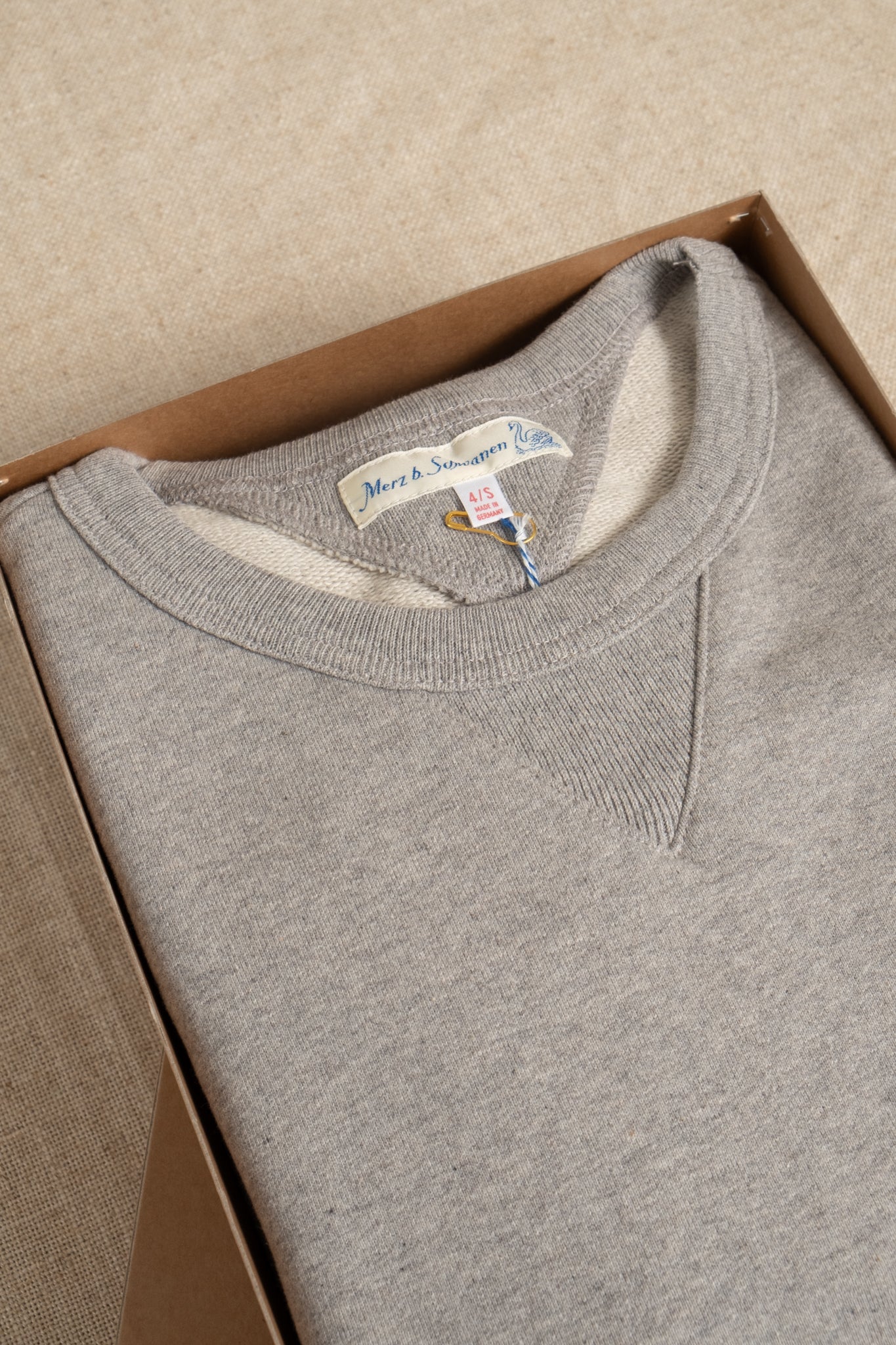 Good Originals 10oz Loopback Fleece - Grey Melange