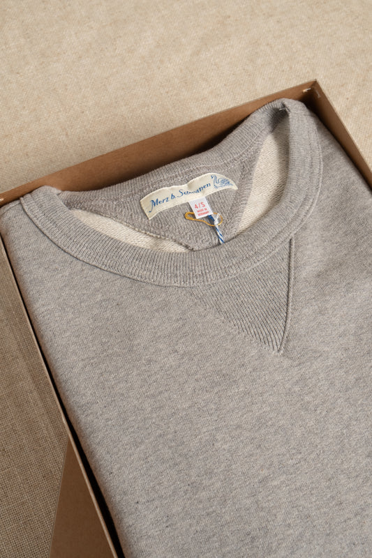 Good Originals 10oz Loopback Fleece - Grey Melange