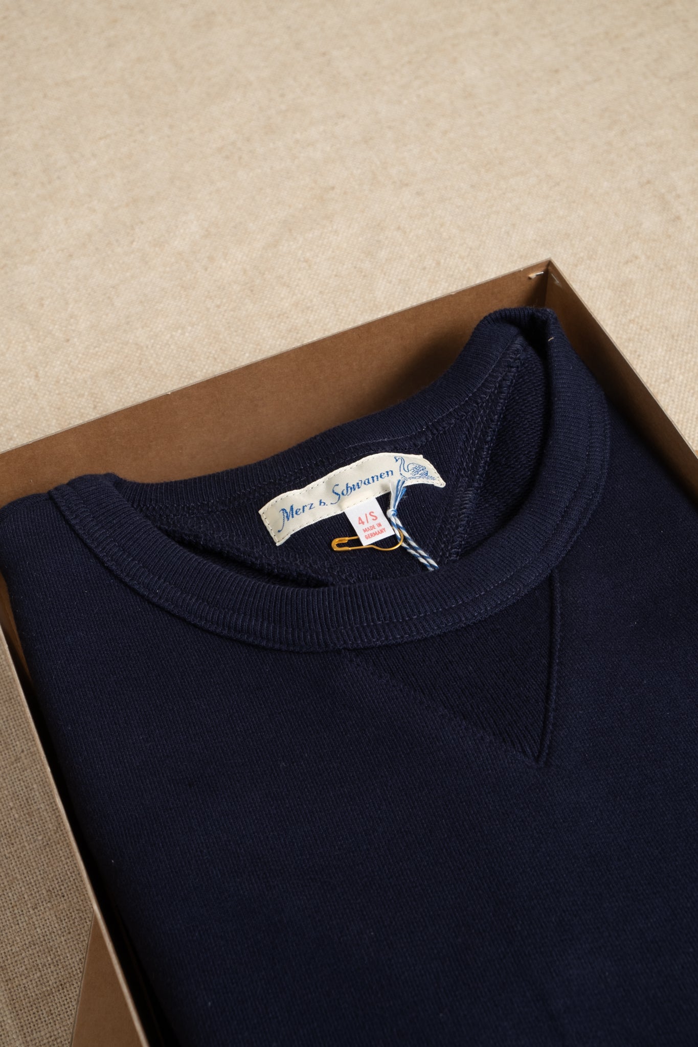 Good Originals 10oz Loopback Fleece - Ink Blue