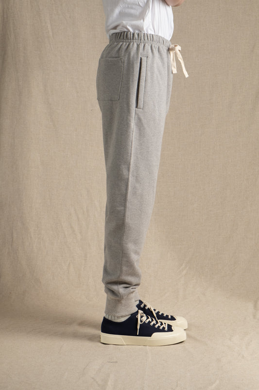 Good Originals 10oz Loopwheel Sweatpants - Grey Melange