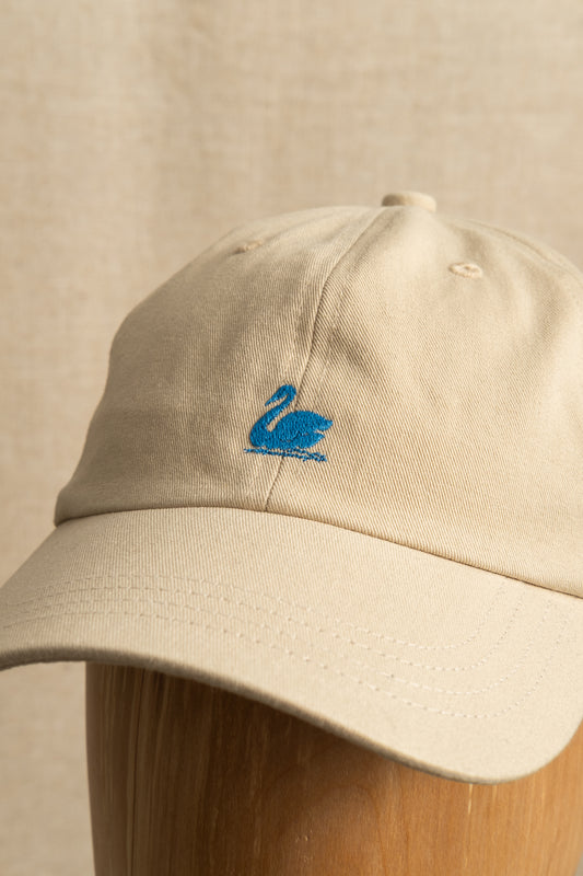 Good Basics Swan Logo Cap - Light Khaki