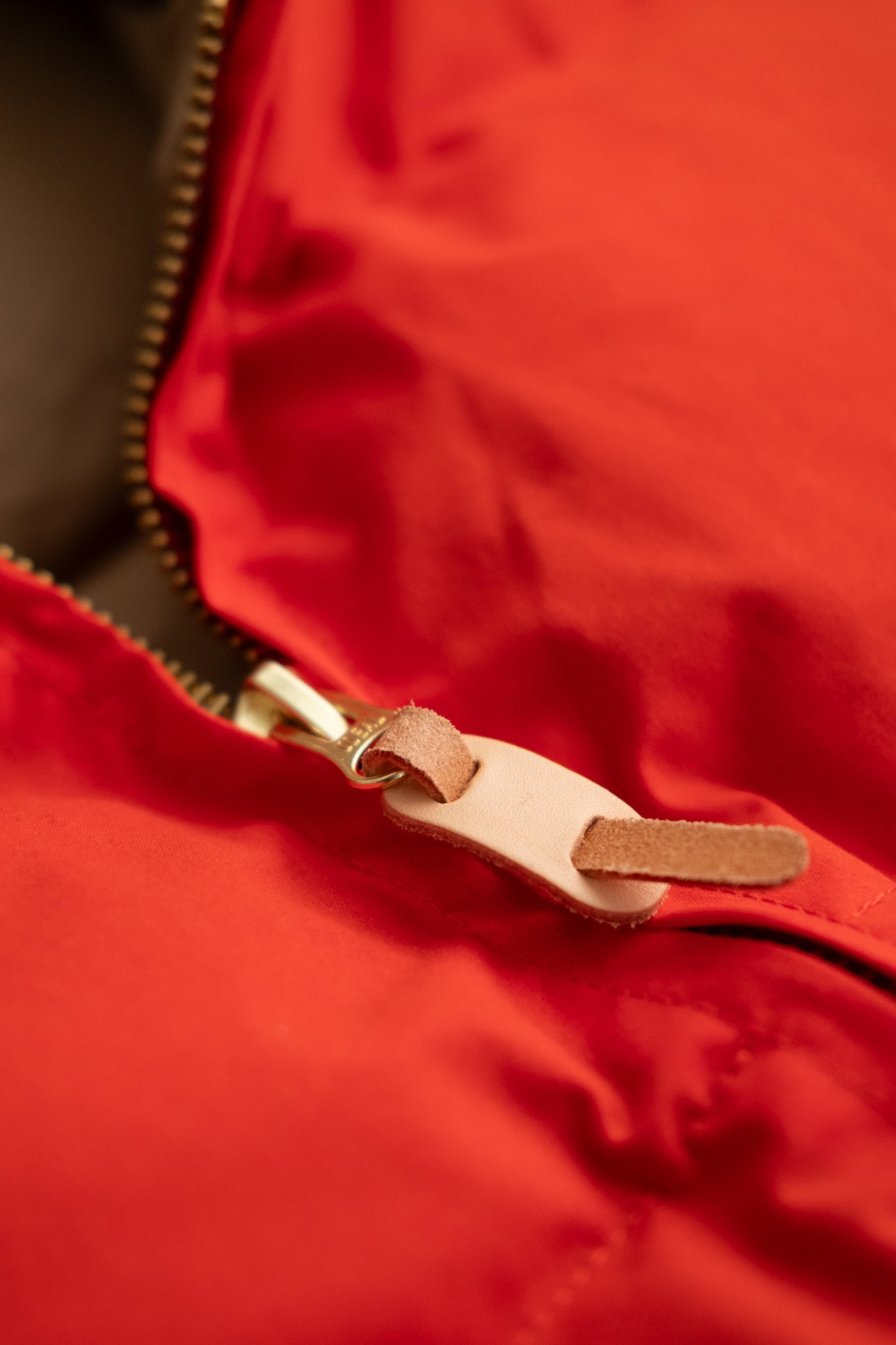 Goose Down Vest - Orange