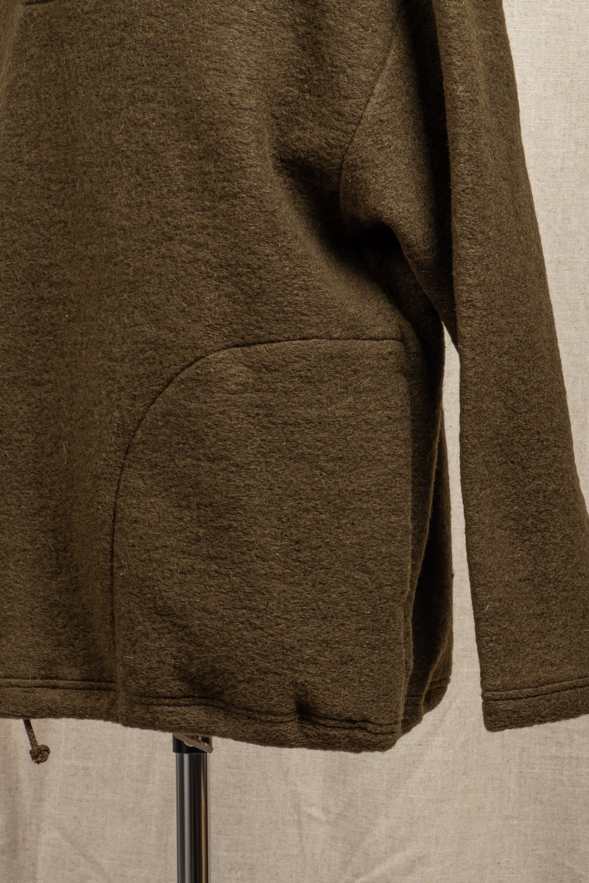 Wool Himo Polo - Olive