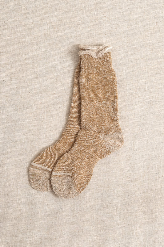 Hemp Thick Pile Crew - Light Brown
