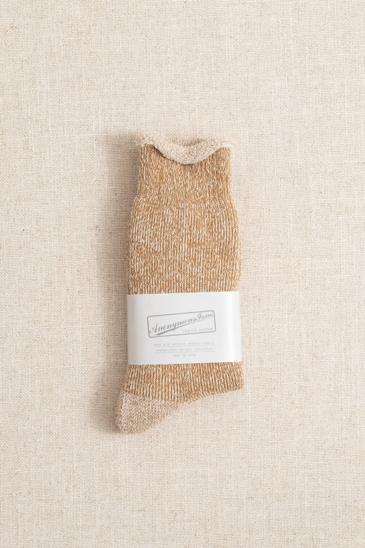 Hemp Thick Pile Crew - Light Brown