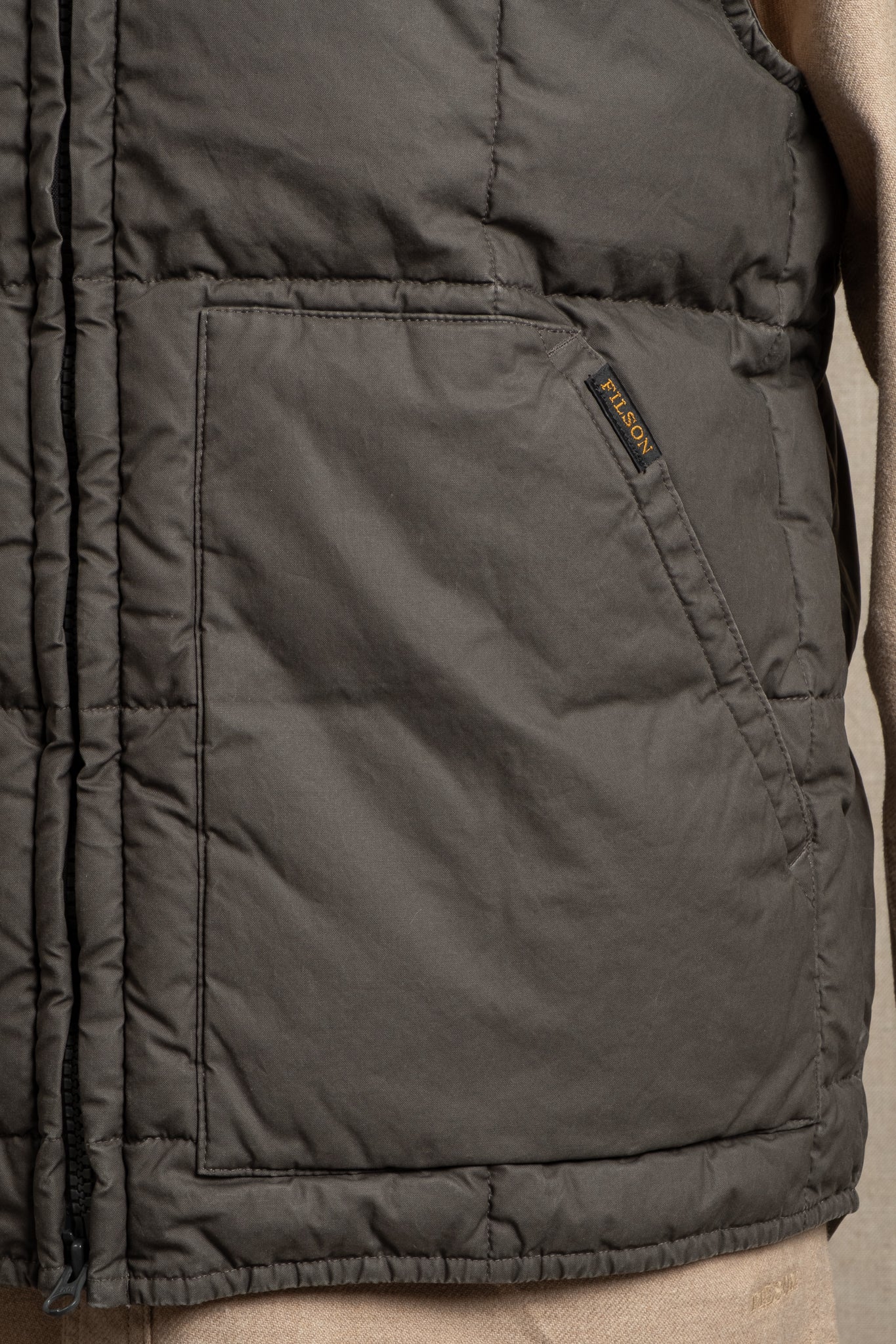 Heritage Cotton Down Vest - Beluga