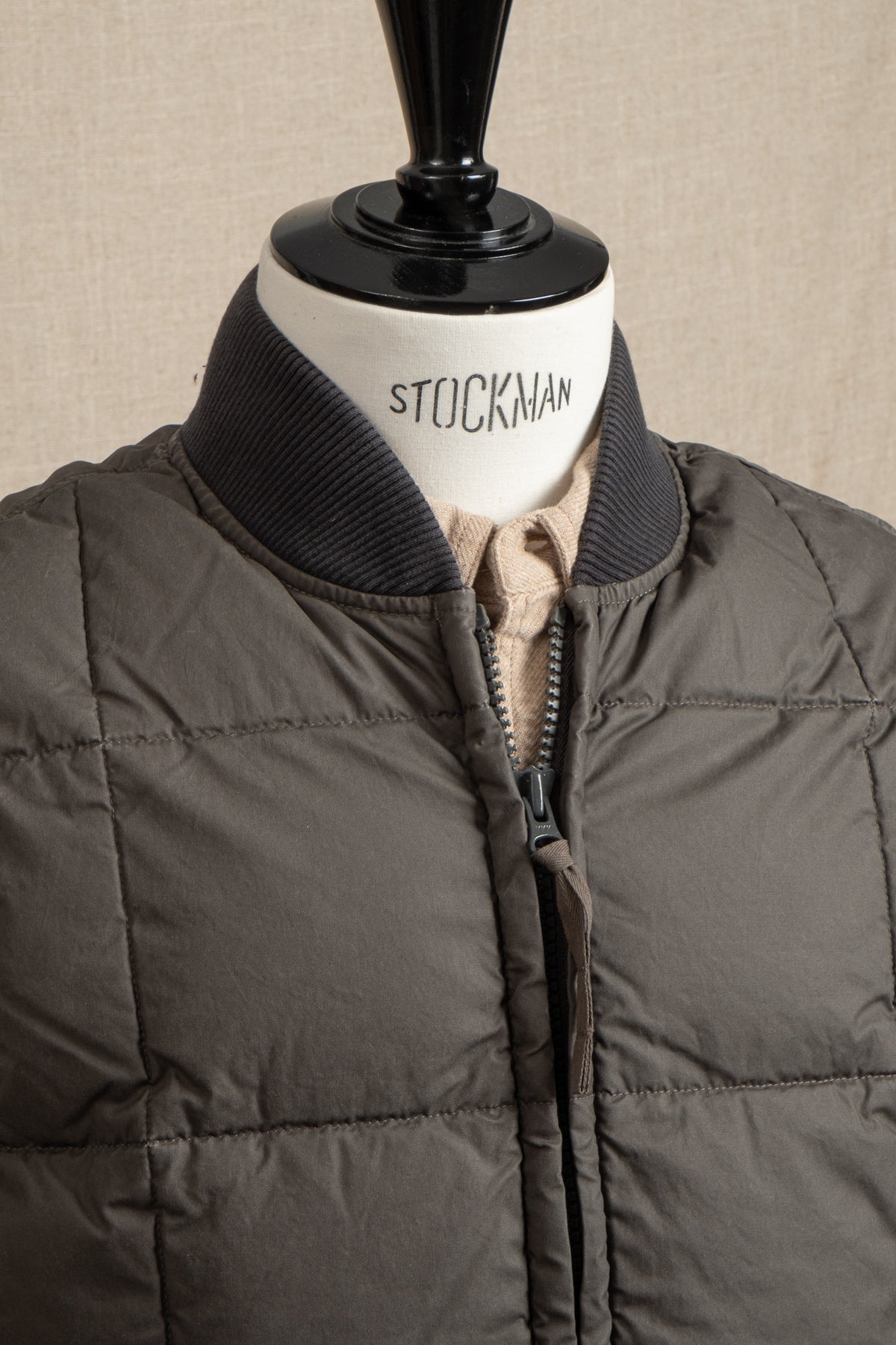 Heritage Cotton Down Vest - Beluga