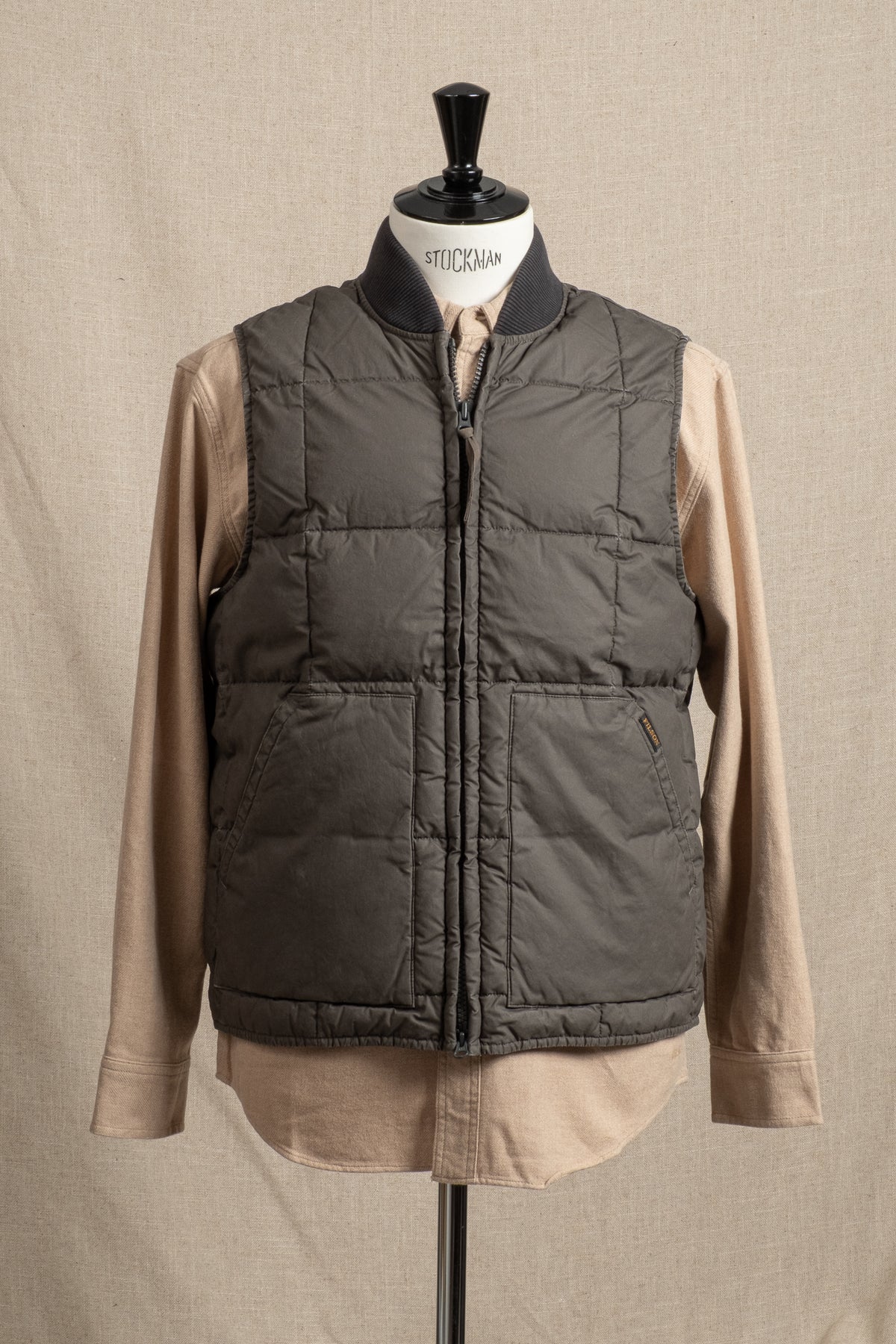 Heritage Cotton Down Vest - Beluga