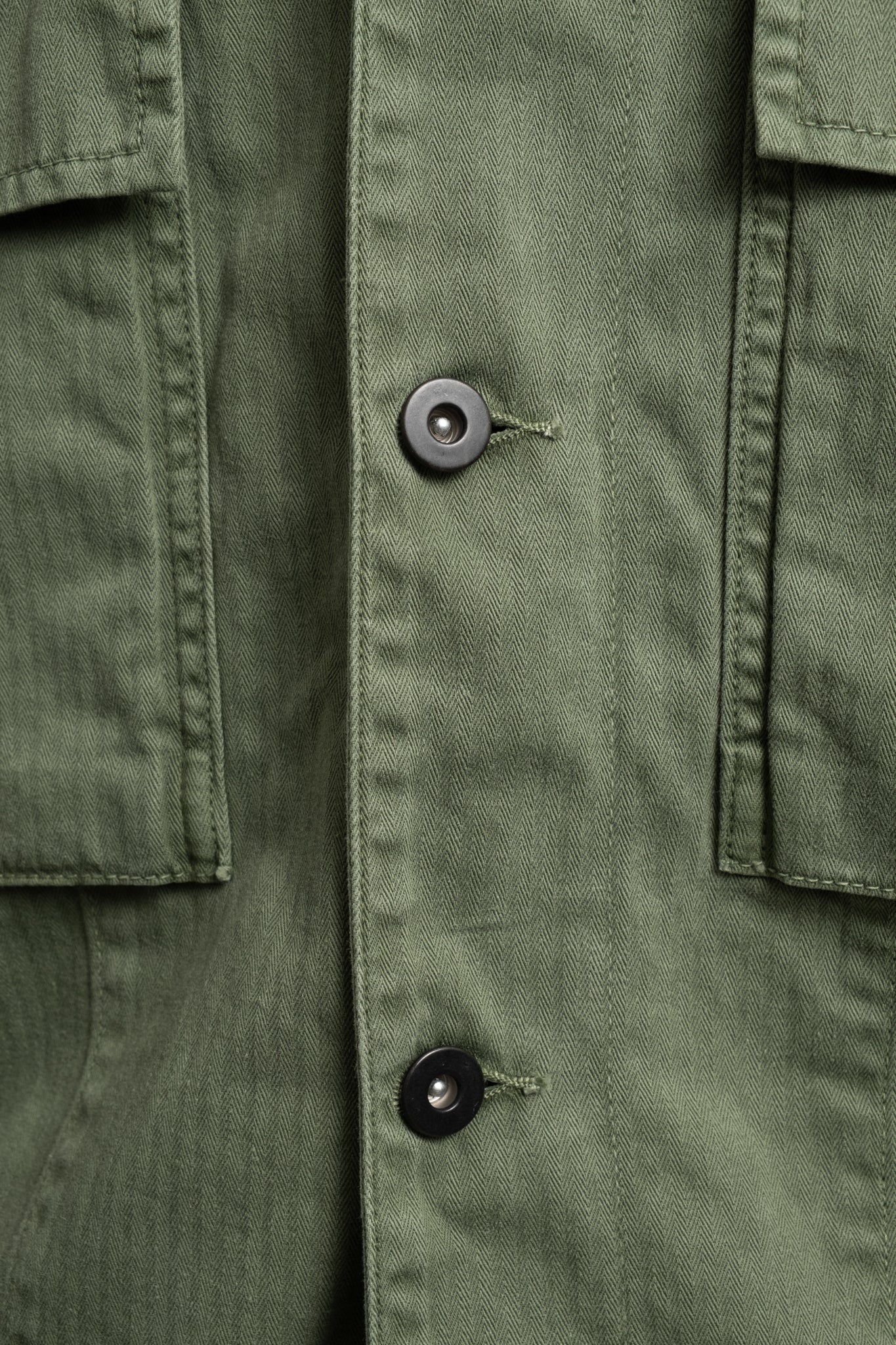 Herringbone Field Jacket - Military