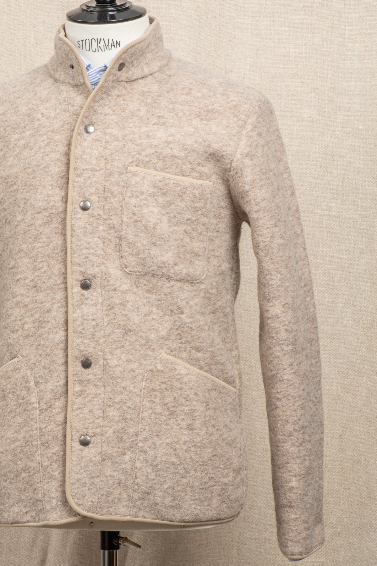 Jock Knitted Jacket - Oatmeal
