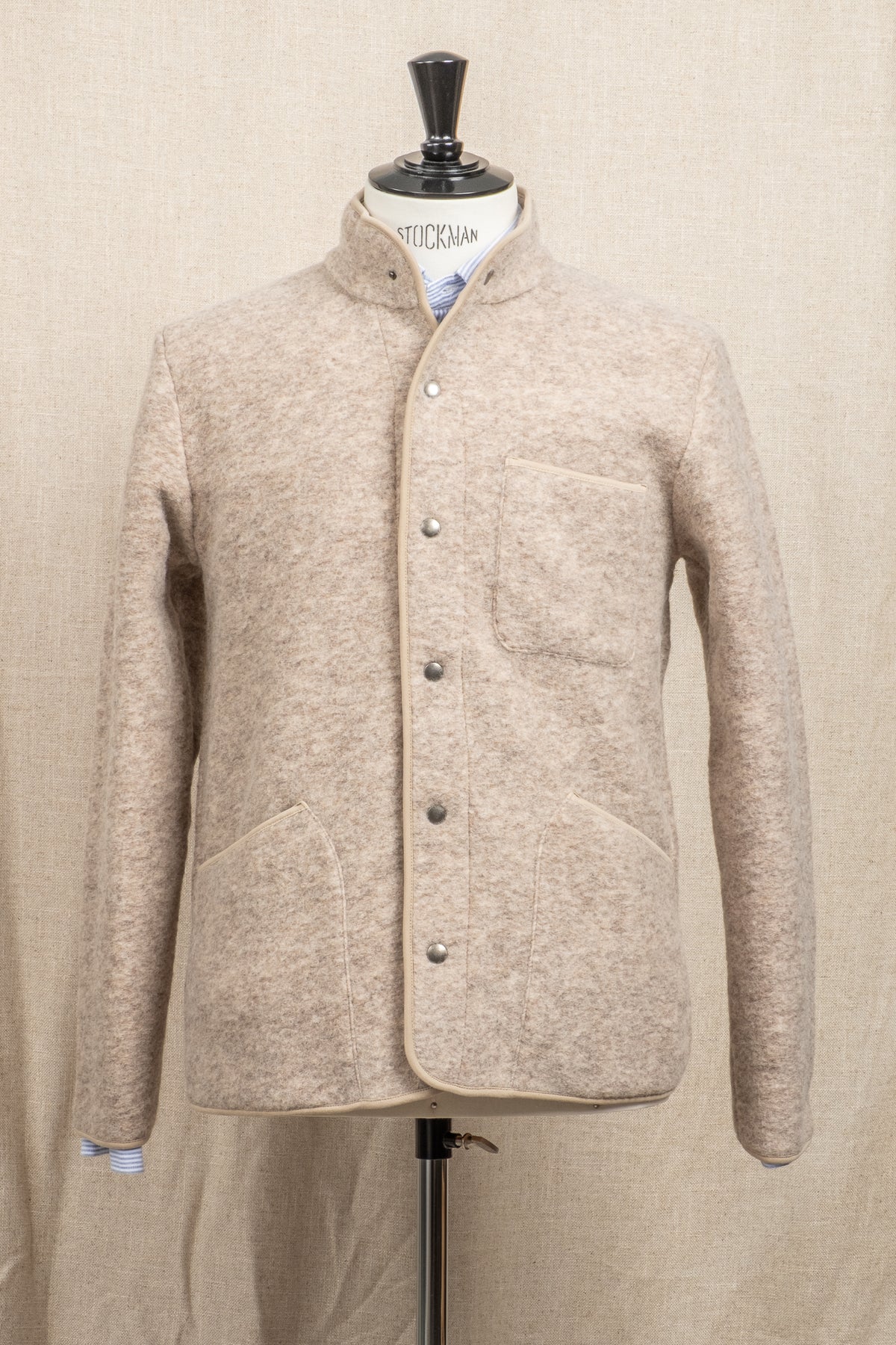 Jock Knitted Jacket - Oatmeal