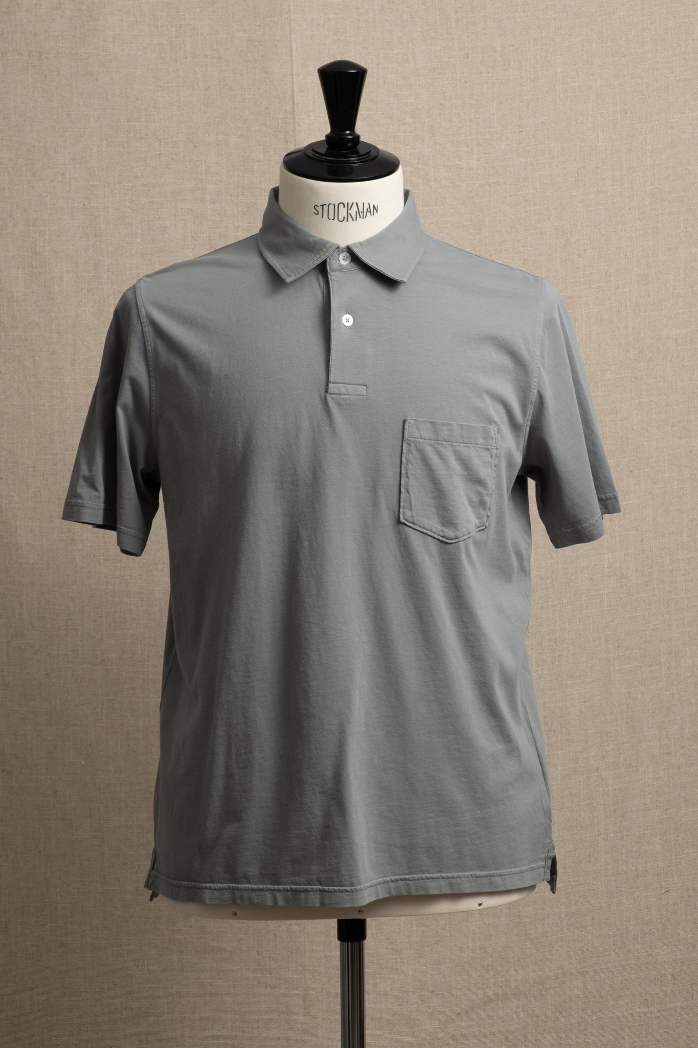 Knitted Jersey Polo - Army