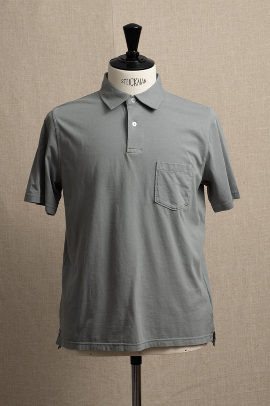 Knitted Jersey Polo - Army