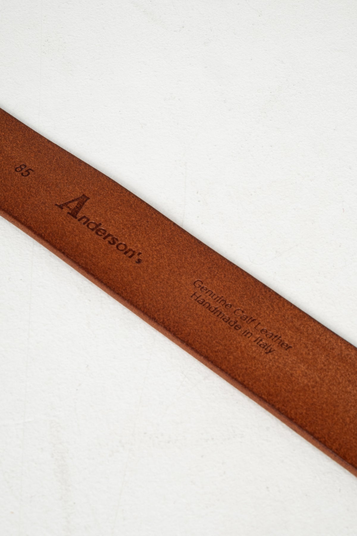 Leather Belt - Cognac