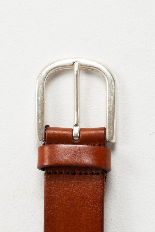 Leather Belt - Cognac