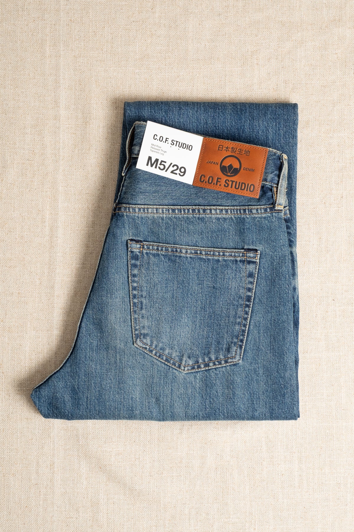 M5 13oz Kuroki Selvedge - Dark Worn