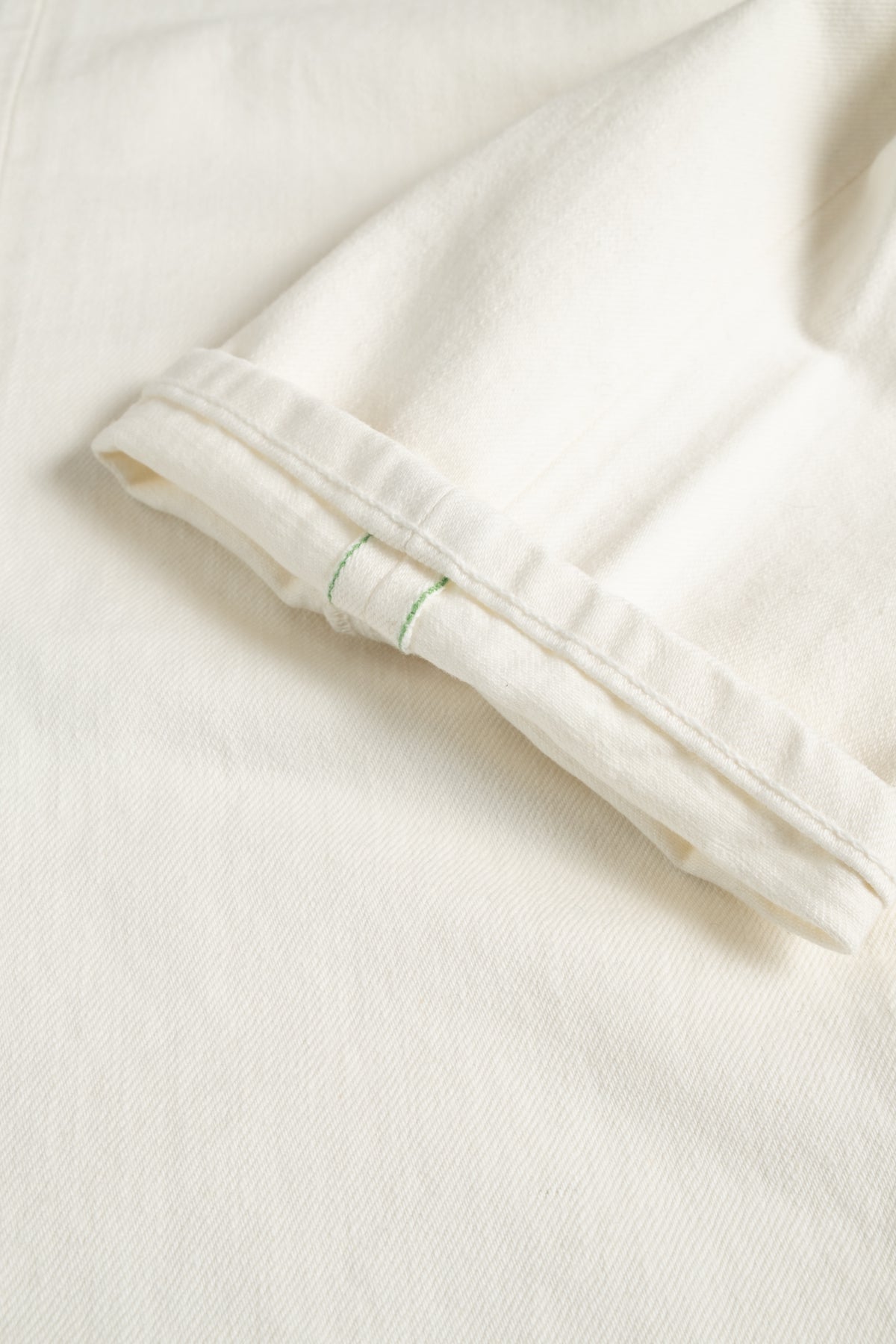 M5 Organic Kuroki Selvedge - White