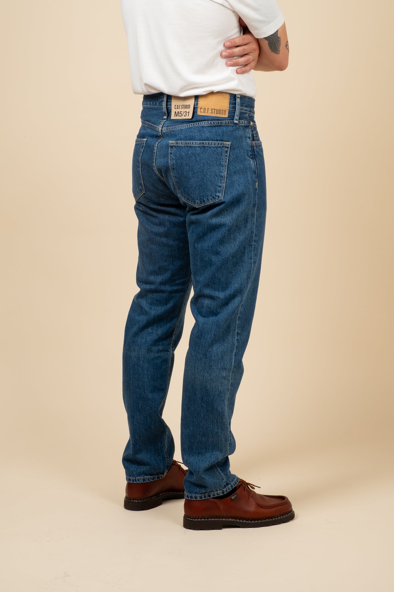 M5 13oz RG Cotton Deep Indigo - 6x Wash