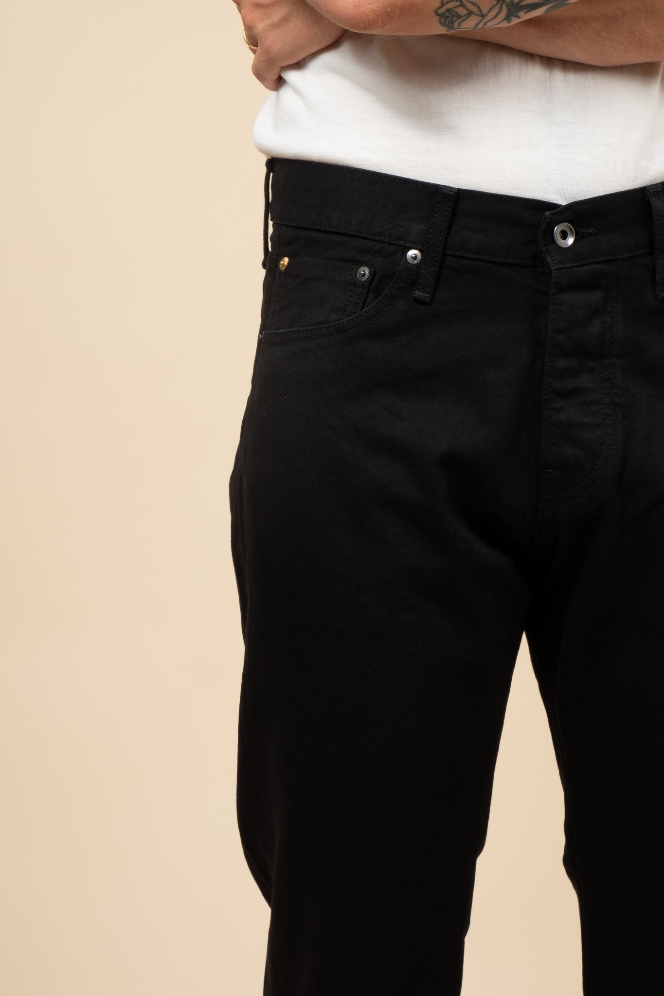 M5 13oz RG Cotton BLK - Rinsed