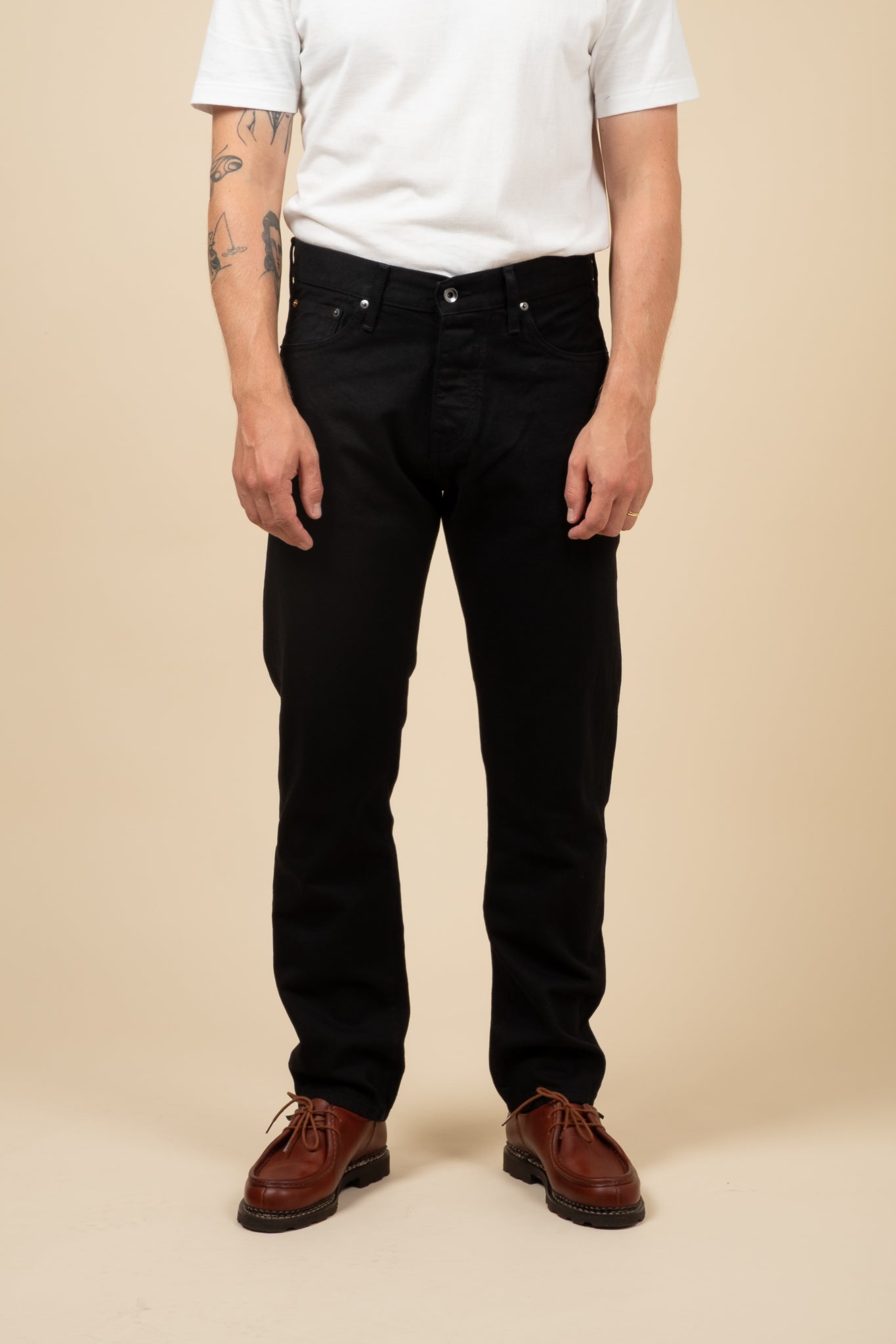 M5 13oz RG Cotton BLK - Rinsed