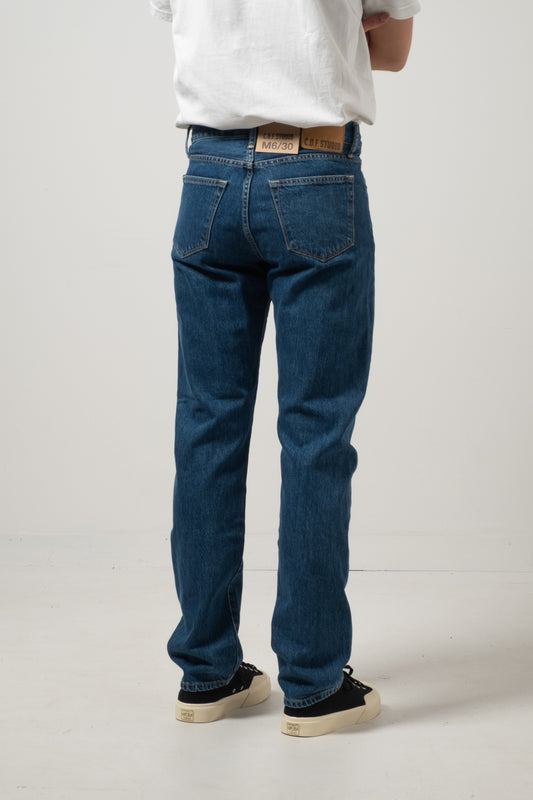 M6 Organic 13oz Deep Indigo - 6x Wash