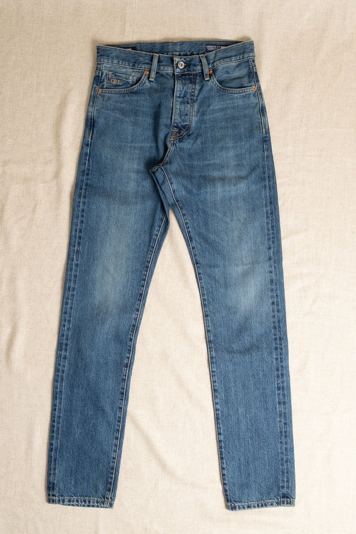 M7 13oz Kuroki Selvedge - Dark Worn