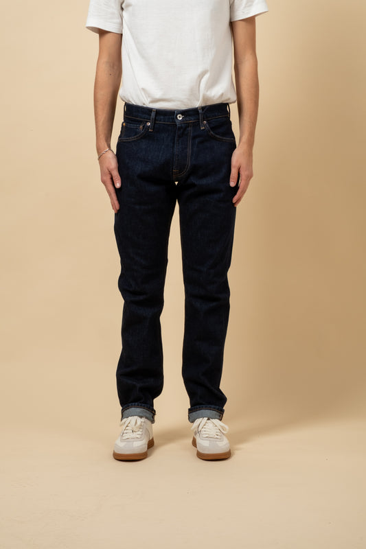 M8 Comfort Organic Indigo - Rinsed