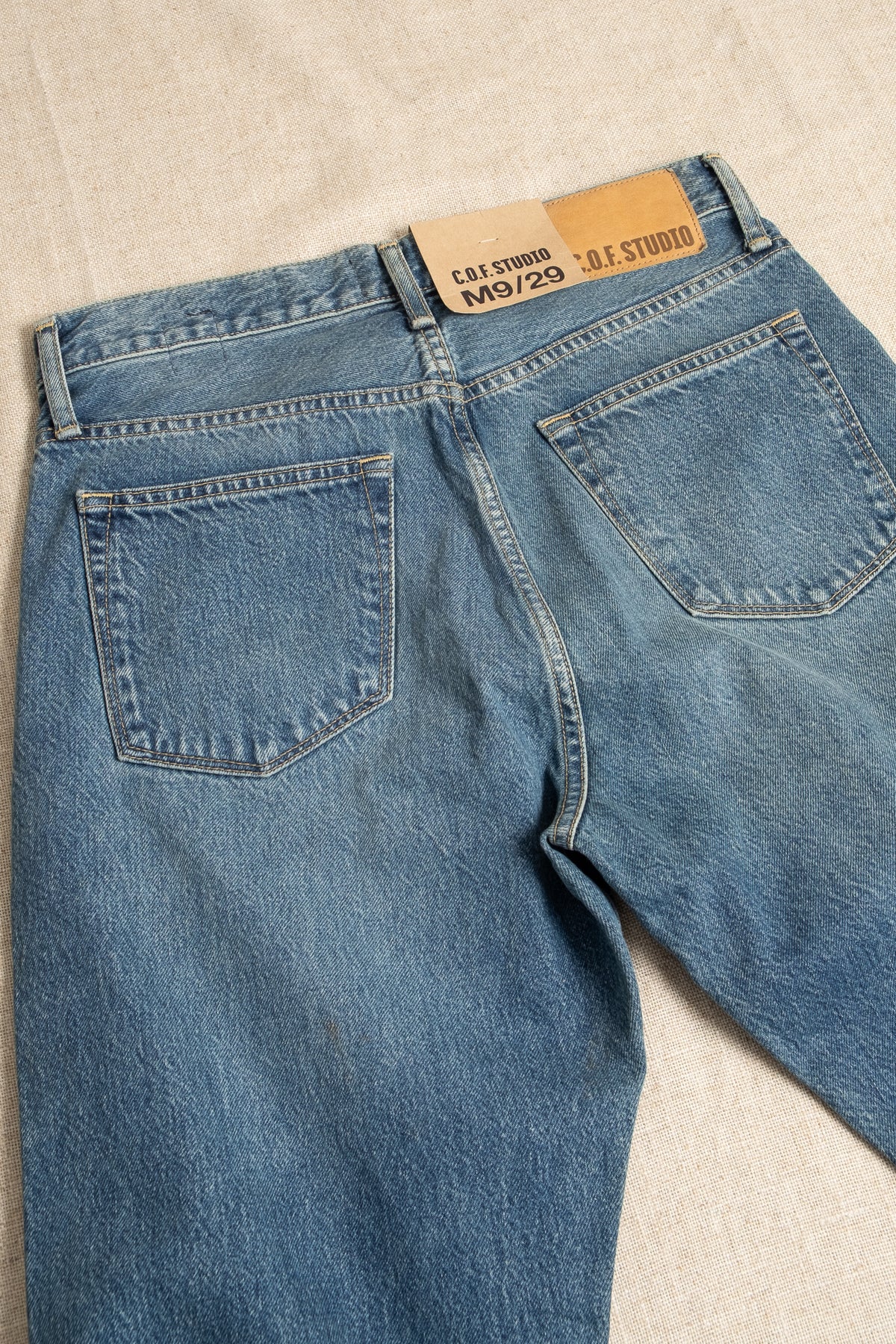 M9 13oz RG Cotton Deep Indigo - Authentic Aged