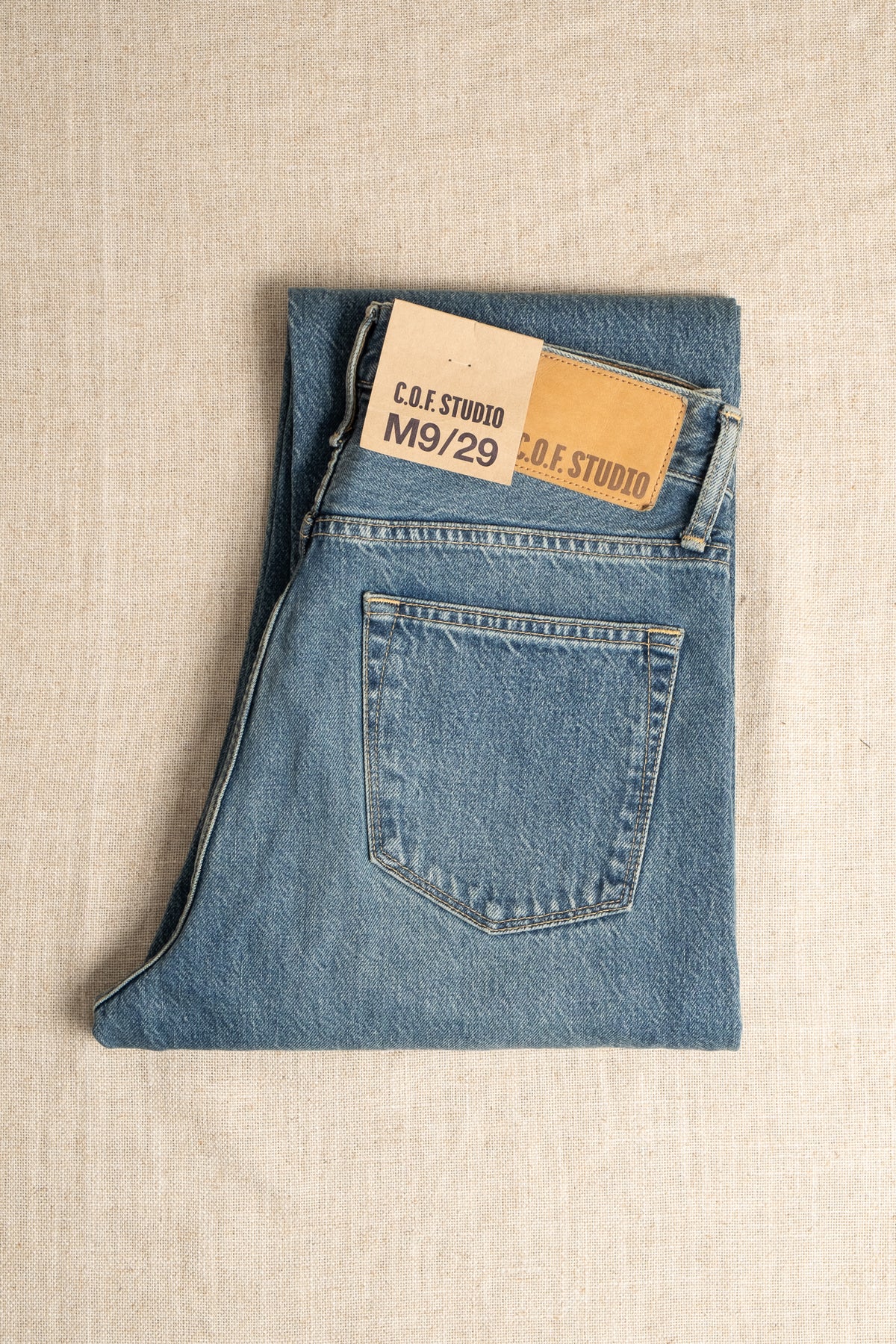 M9 13oz RG Cotton Deep Indigo - Authentic Aged