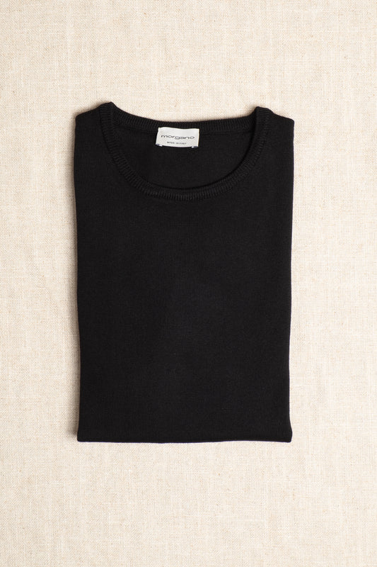 Merino Crewneck - Black
