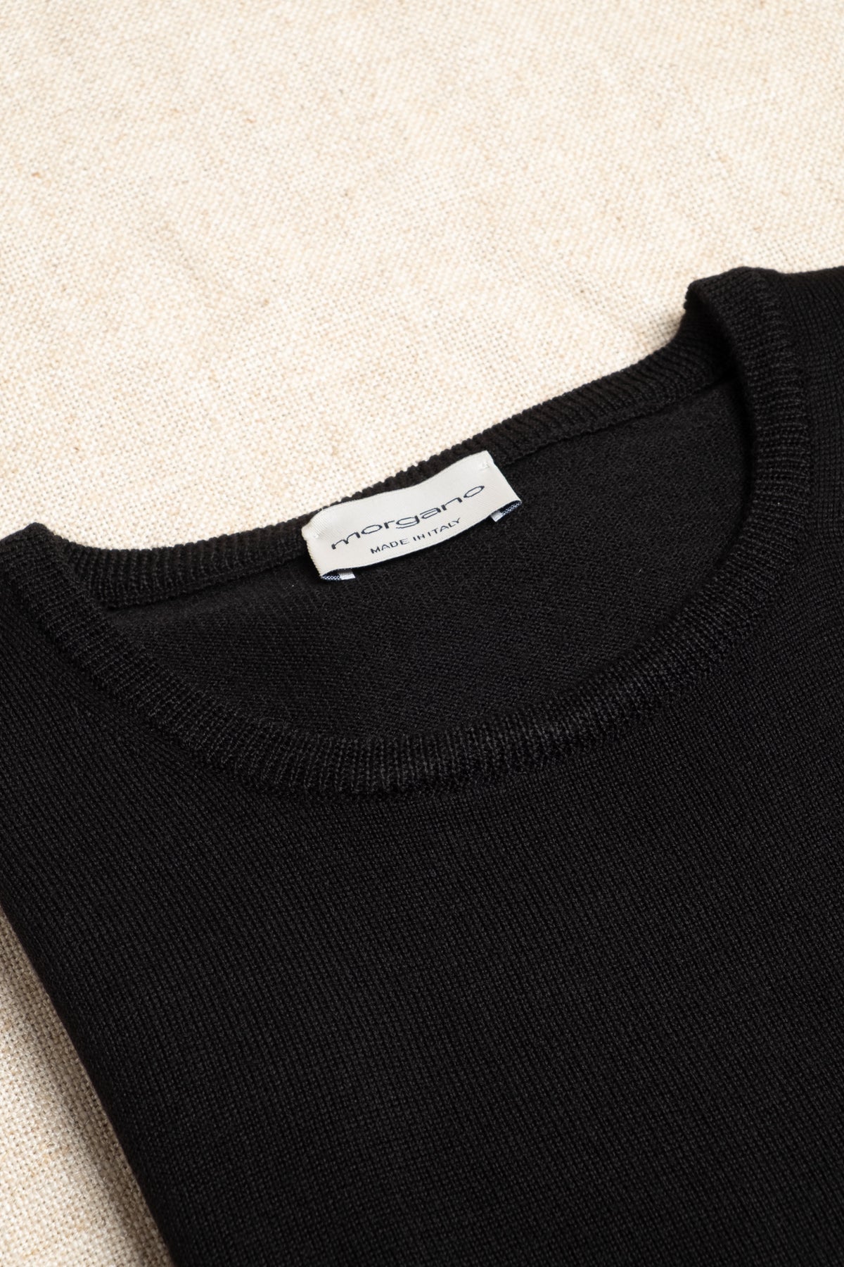 Merino Crewneck - Black