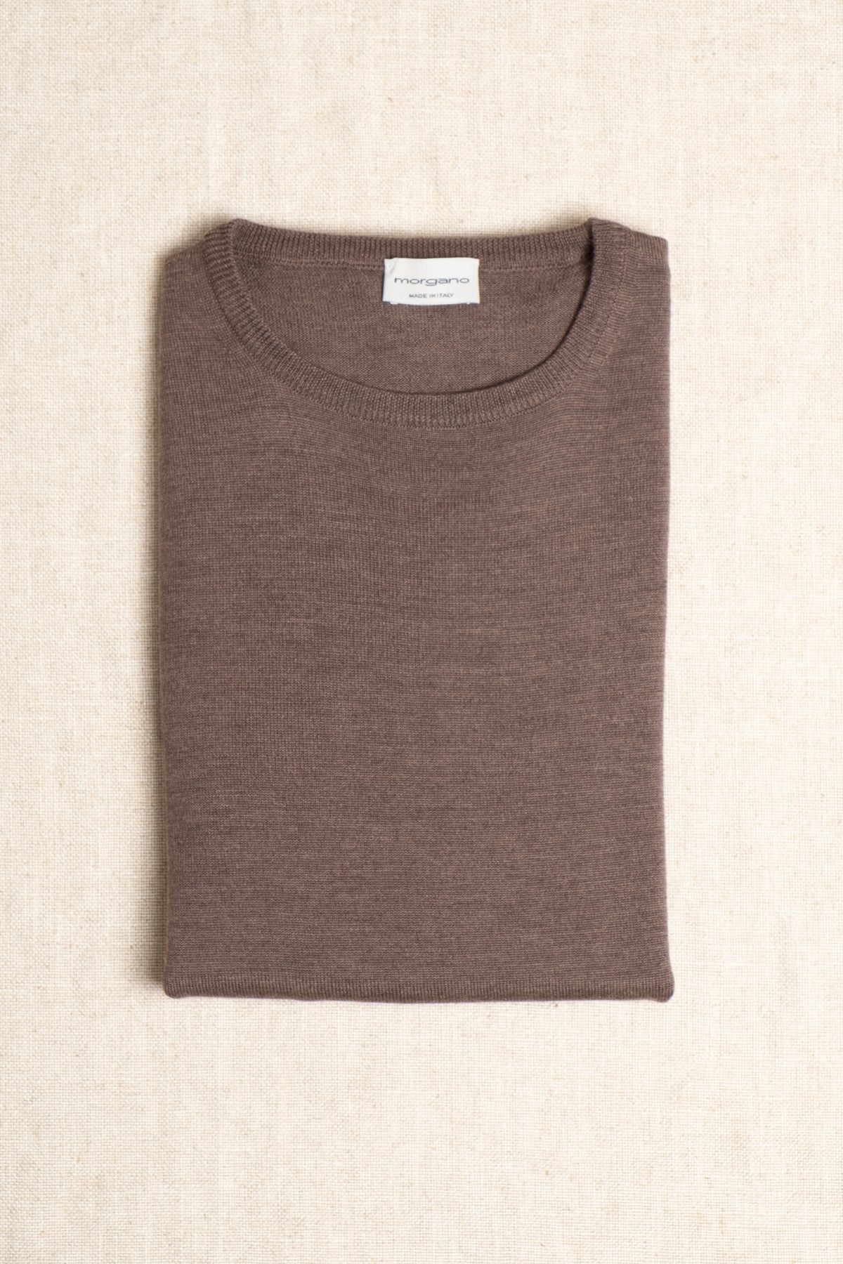Merino Crewneck - Chestnut