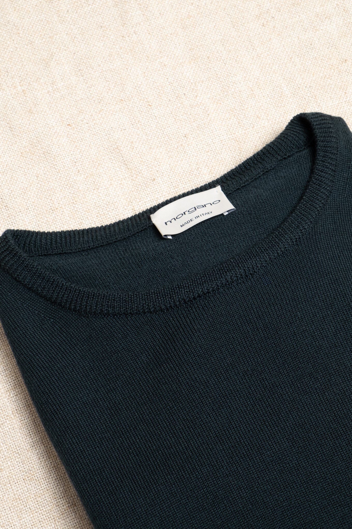 Merino Crewneck - Bottle Green