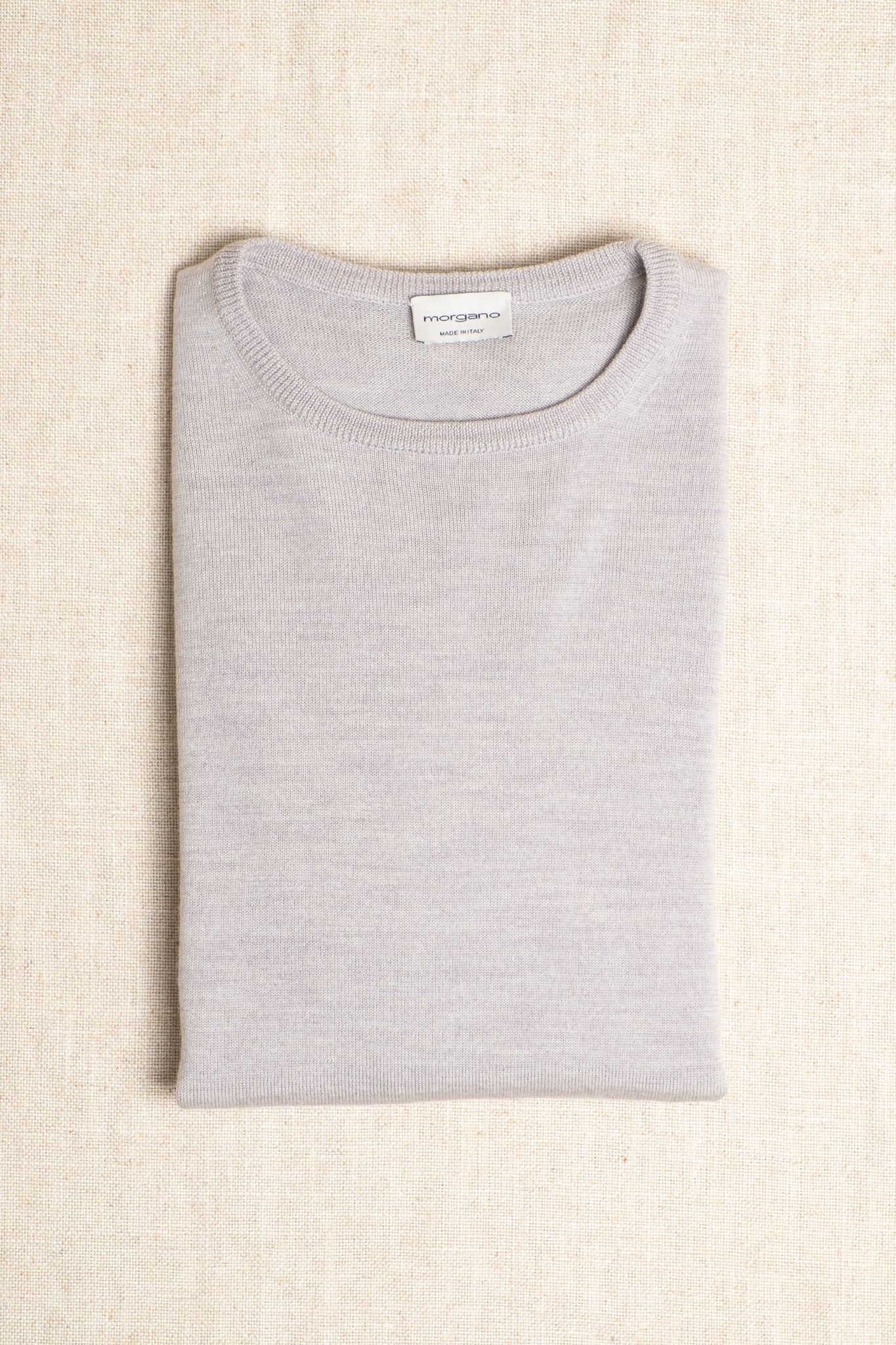 Merino Crewneck - Light Grey