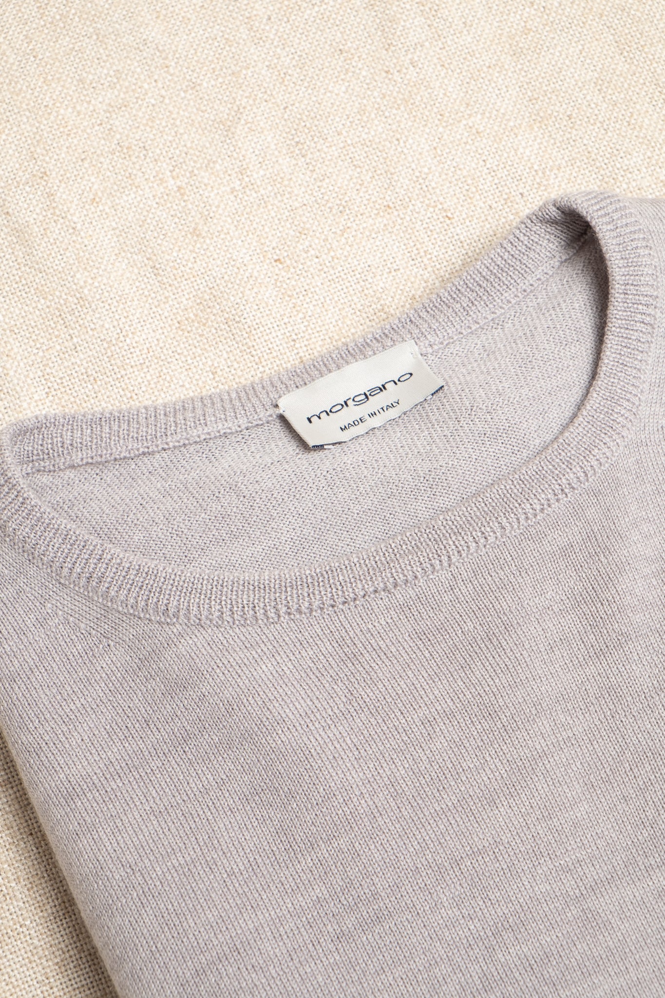 Merino Crewneck - Light Grey