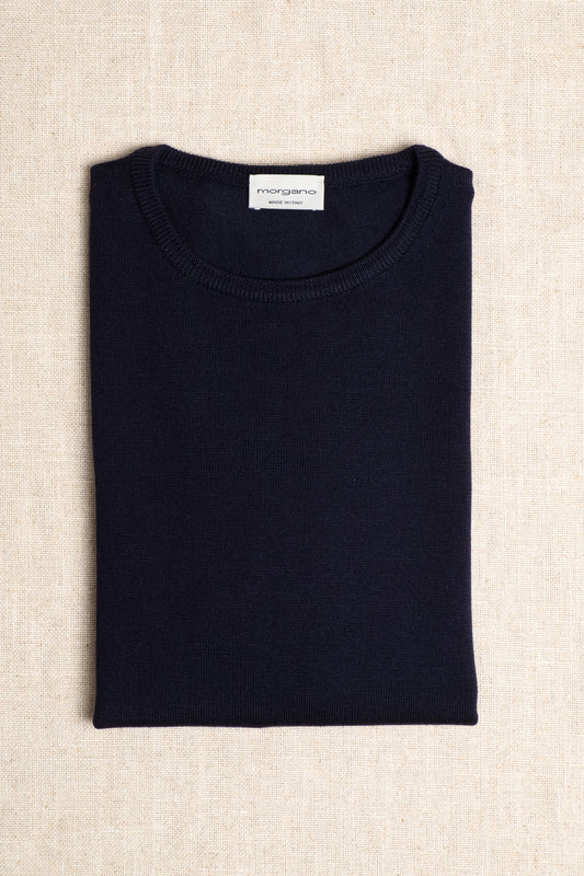 Merino Crewneck - Navy