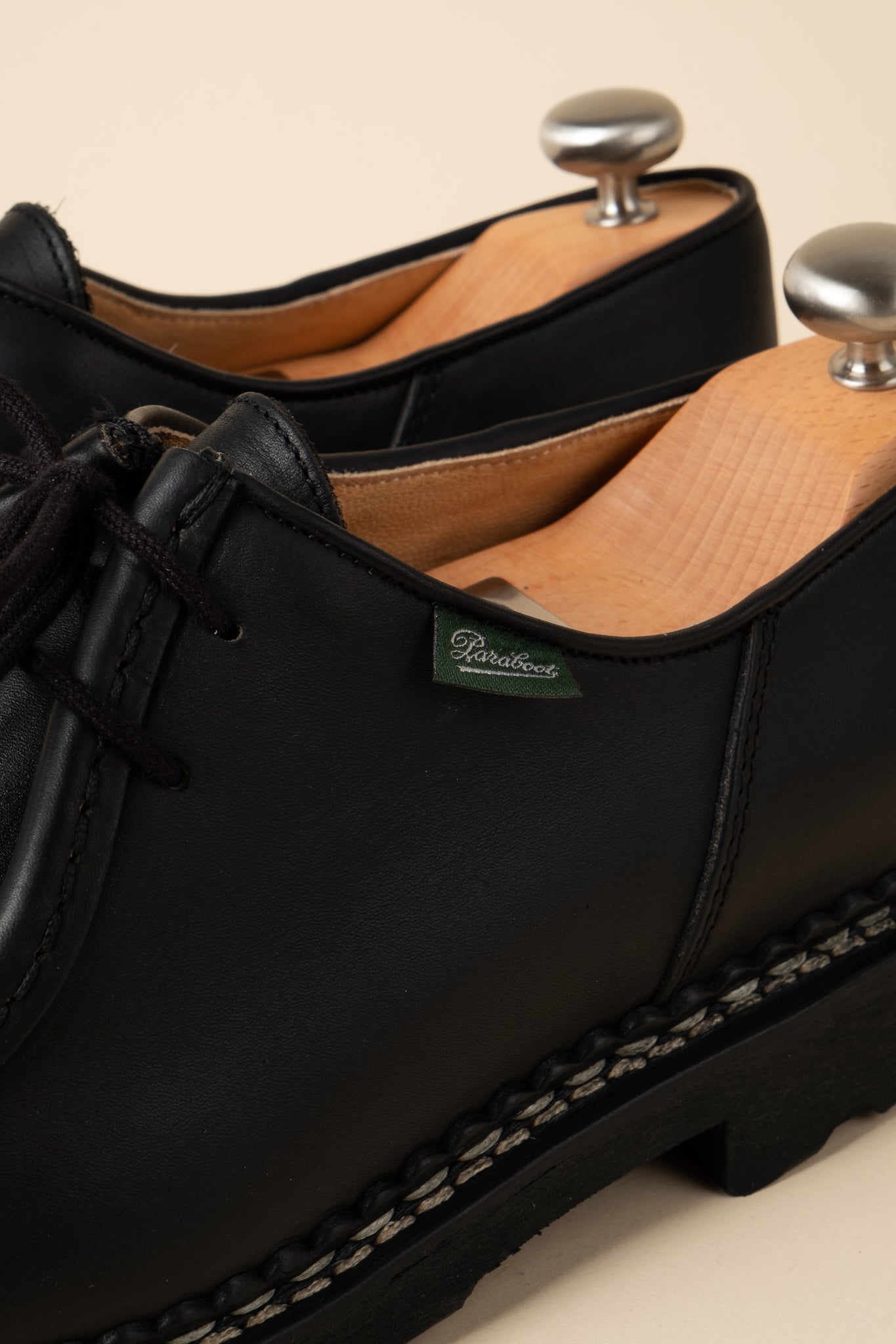 Paraboot Michael Marche II - Lisse Noir – Circle of Friends Shop
