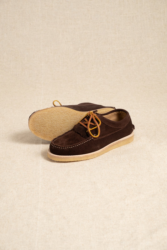 Moc Fringe Crepe - Brown
