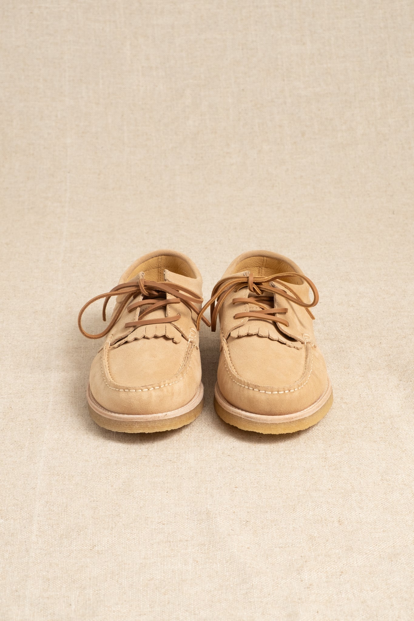 Moc Fringe Crepe - Sand