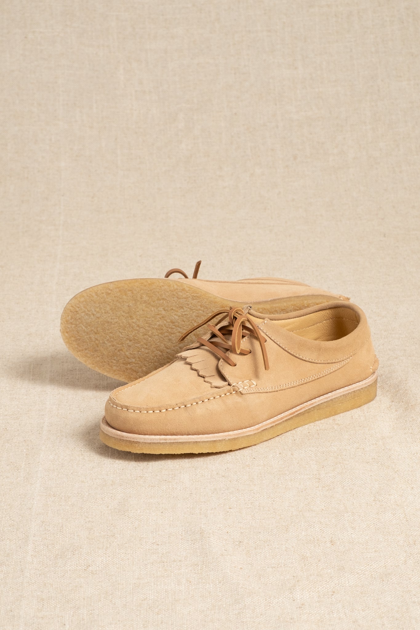 Moc Fringe Crepe - Sand