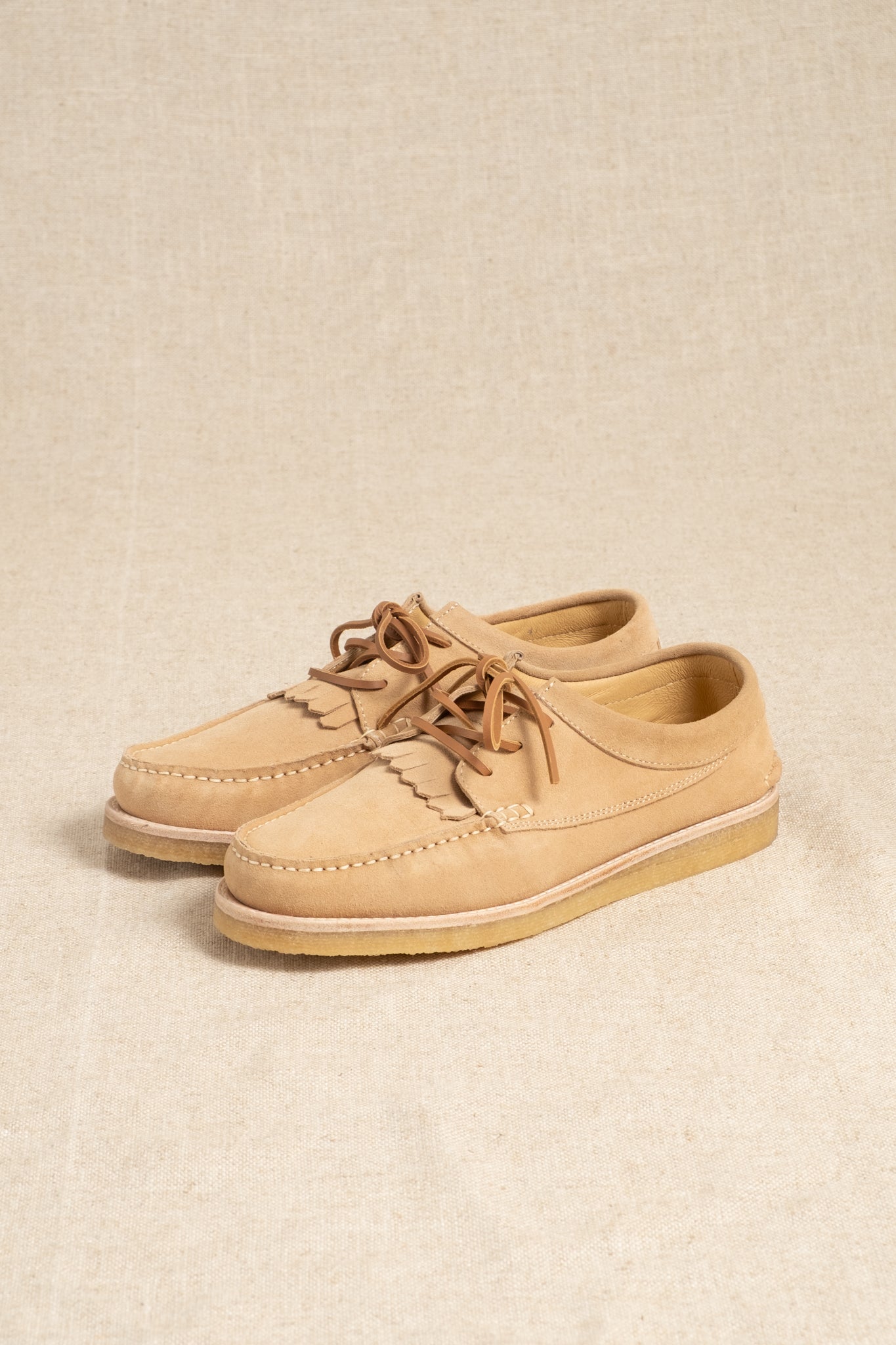 Moc Fringe Crepe - Sand