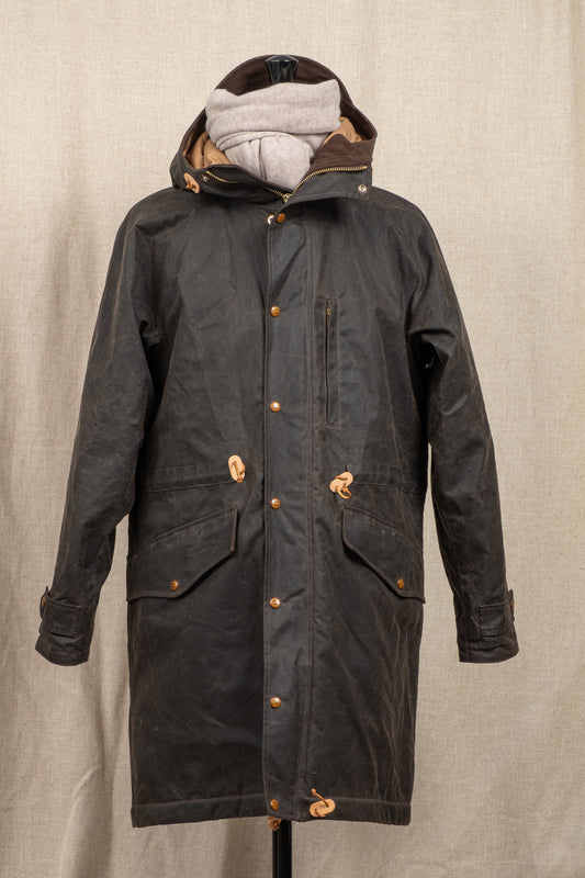Mountain Parka Waxed - Chocolate