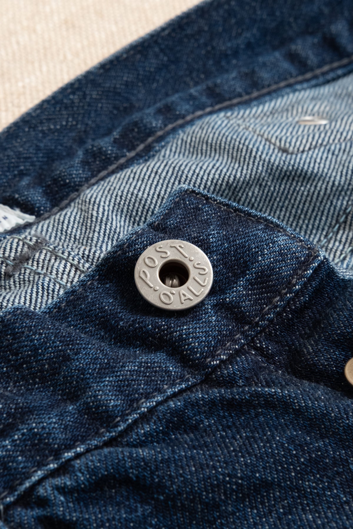 No.10 12oz Five Pocket Pants - Indigo Deep Wash