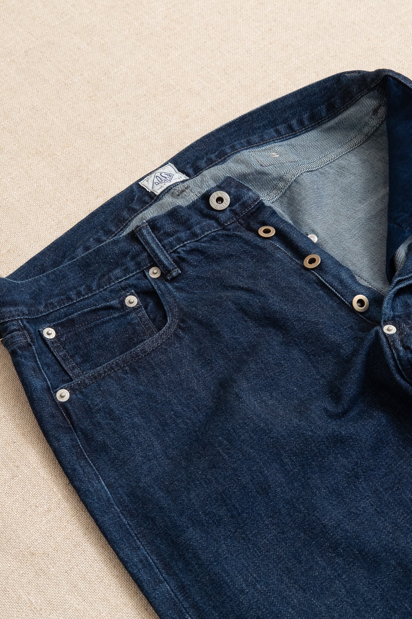No.10 12oz Five Pocket Pants - Indigo Deep Wash