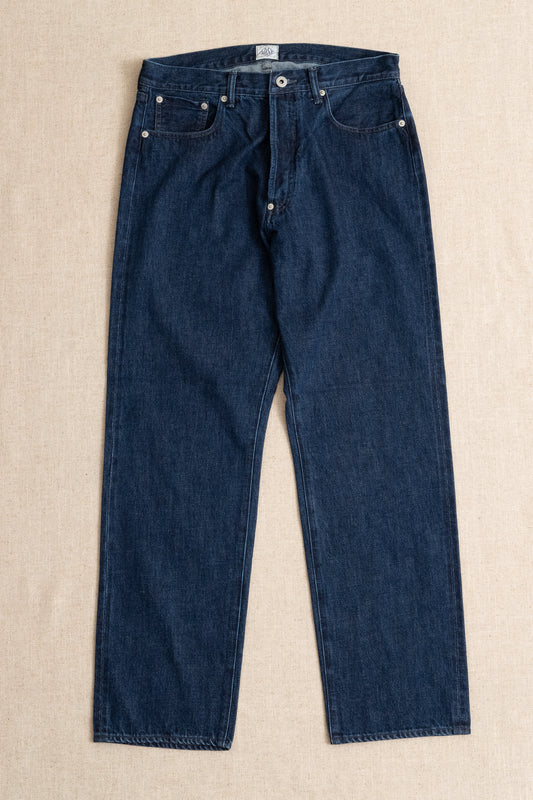 No.10 12oz Five Pocket Pants - Indigo Deep Wash