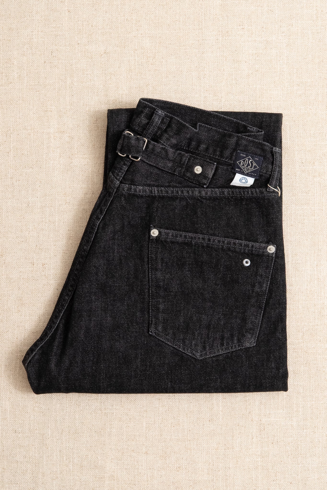 No.10 12oz Five Pocket Pants - Black Deep Wash