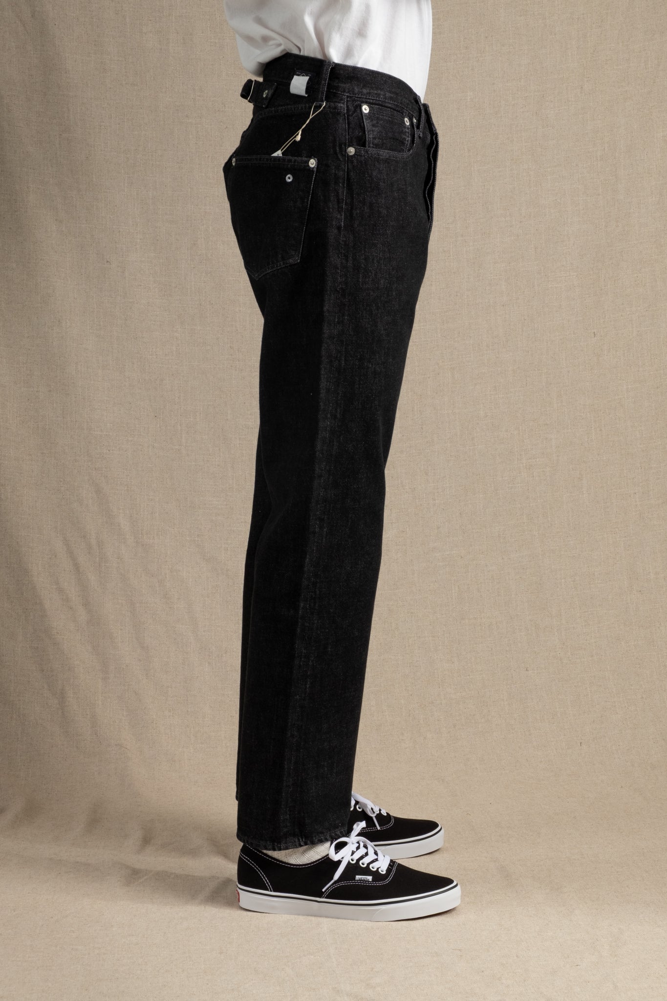 No.10 12oz Five Pocket Pants - Black Deep Wash