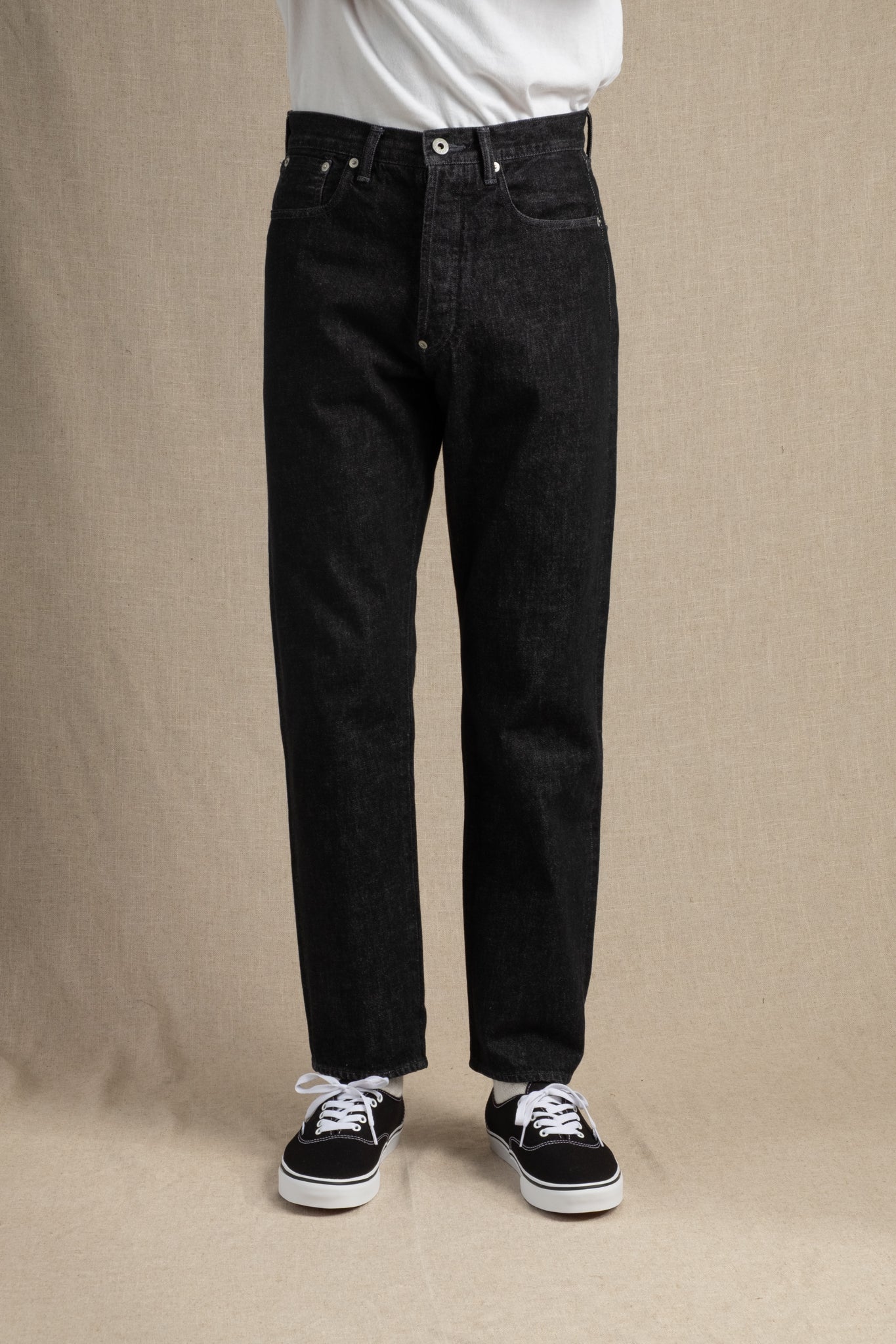 No.10 12oz Five Pocket Pants - Black Deep Wash